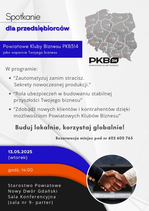 Udział  w konferencji PKB314 w Nowym Dworze Gdańskim ( 13.05 )