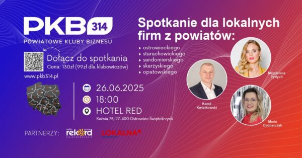 Udział w konferencji PKB314 Hotel RED Ostrowiec Świętokrzyski ( 26.06 )