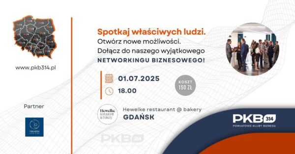 Udział w konferencji PKB 314 w Hewelke Restaurant & Bakery | Restauracja Gdańsk ( 01.07 )