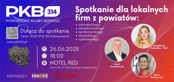Udział w konferencji PKB314 Hotel RED Ostrowiec Świętokrzyski ( 26.06 )