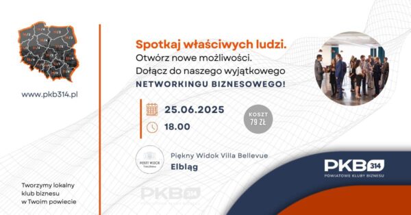 Udział w konferencji PKB314 Piękny Widok Villa Bellevue Elbląg ( 25.06 )