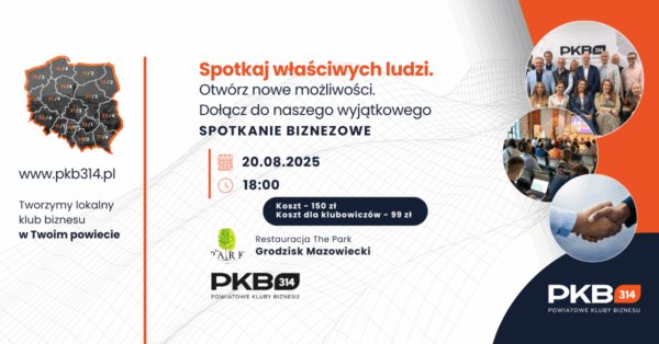 Spotkanie biznesowe PKB314 Grodzisk Mazowiecki (20.08)