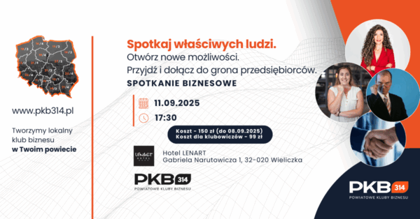 Spotkanie biznesowe PKB314  Hotel Lenart Wieliczka (11.09)