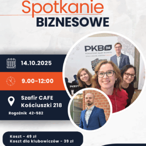 Śniadanie biznesowe PKB314 w Szafir CAFE Rogoźnik  (14.10)