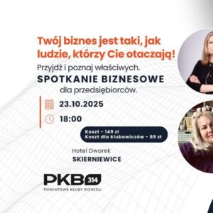 Spotkanie Biznesowe PKB 314 Hotel Dworek Skierniewice (23.10)