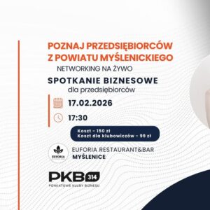 Spotkanie Biznesowe PKB314 Powiat Myślenicki (17.02.26)